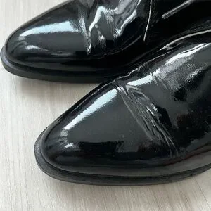 Everlane | Shoes | Everlane Black Oxfords In Black Patent  display picture 1